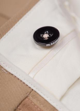 Хлопковые брюки jil sander оригинал 6