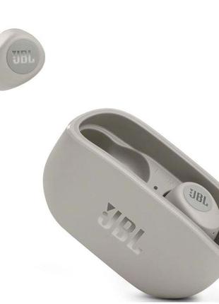 Бездротові навушники jbl vibe 100 tws (jblv100twsivreu) стереогарнітура бежева