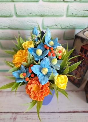 Букет з мила ручної роботи