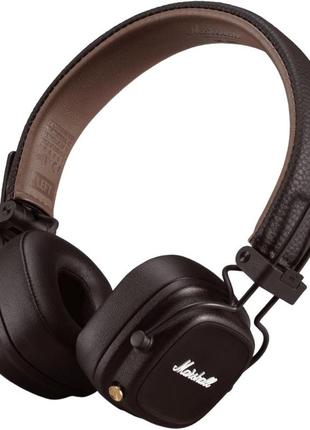 Наушники накладные беспроводные marshall major iv коричневые