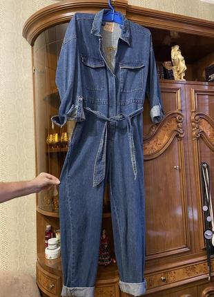 Джинсовий комбінезон denim co, 46-48