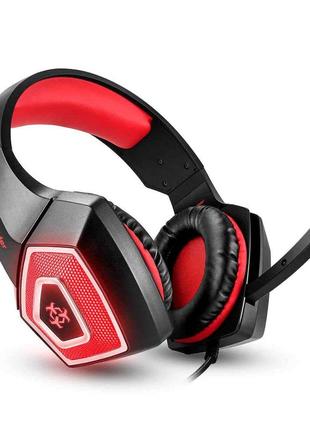 Наушники полноразмерные игровые hunterspider gaming with led v1