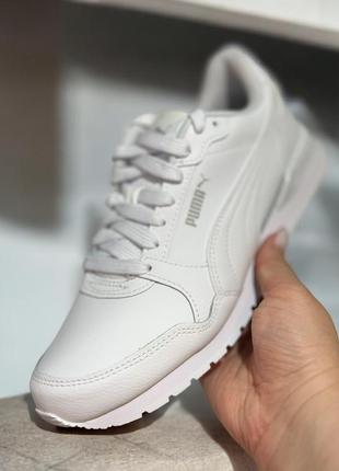 Кожаные кроссовки puma