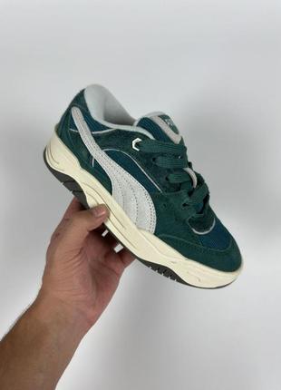 Кросівки puma 180 "corduroy malachite"5 фото
