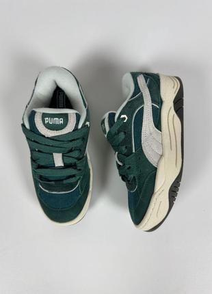 Кросівки puma 180 "corduroy malachite"2 фото