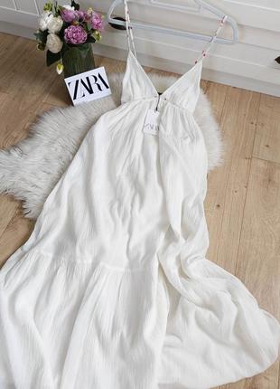Легка літня сукня від zara, розмір xs, s, м
