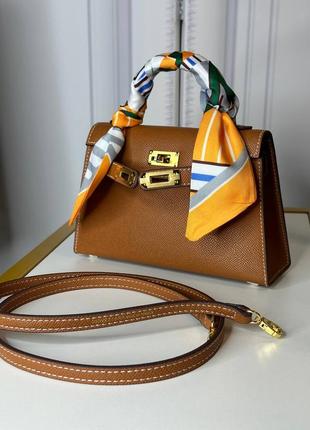 Брендова шкіряна сумка преміум якості