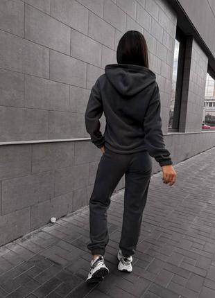 Женский флисовый костюм, черный флисовый костюм, серый флисовый костюм, молочный флисовый...