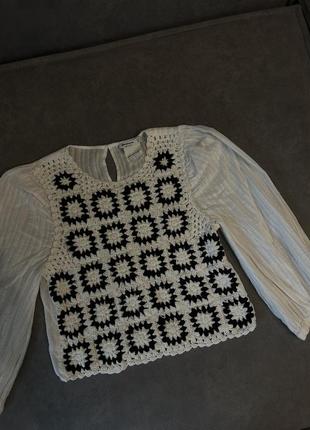 Блуза stradivarius