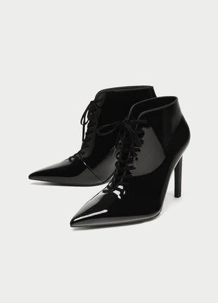 Черевики лакові zara