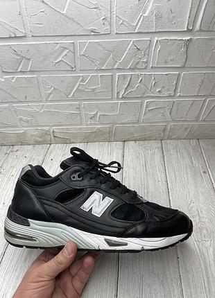 Крутые кожаные new balance 991 england