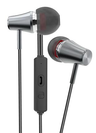 Наушники golf m6 гарнитура вакуумная с микрофоном