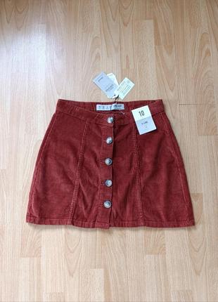Юбка вельветовая
