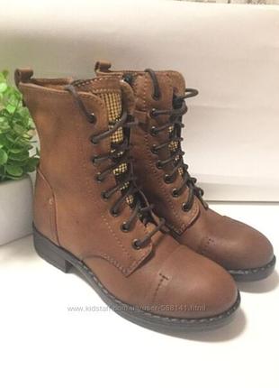 Р.37 clarks женские кожаные ботинки оригинал