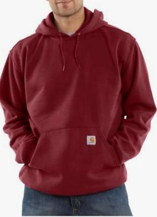 Мужская толстовка худи carhartt свободного кроя оригинал мехико винтаж