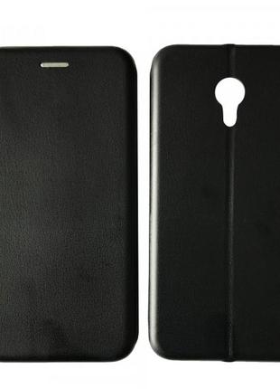 Чохол-книжка level для meizu m3 note чорний