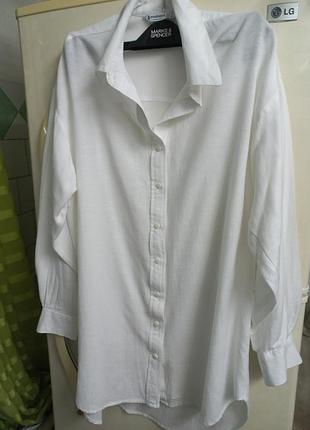 Рубашка весна-осень жен. euro s лен stradivarius индии