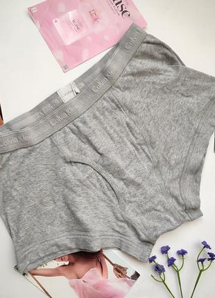 Чоловічі труси боксерки котонові calvin klein m