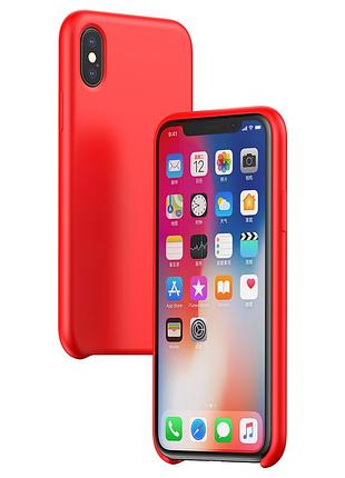 Чохол baseus для iphone xs max original lsr red (wiapiph65-asl09)