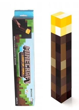 Ночник факел майнкрафт, факел minecraft ночник факел