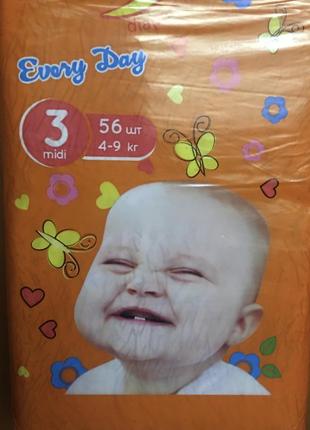 Joy every day подгузники памперсы на 7-14 кг размер 4