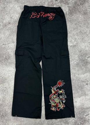 Ед харді x urban outfitters карго штани ed hardy cargo
