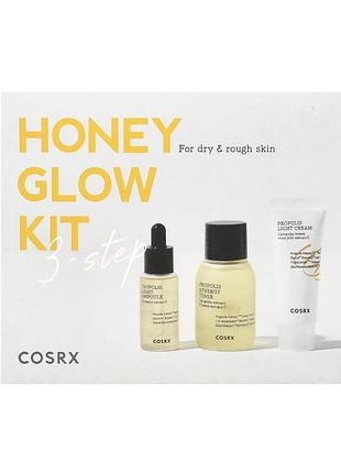 Cosrx набір засобів full fit honey glow для сяяння шкіри