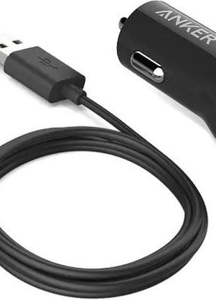 Автомобільний зп 24 w 2 порти юсб anker powerdrive 2 a2310