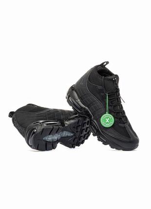 Nike air max 95 sneakerboot (хаки, черные)