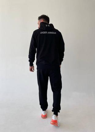 Чоловічий спортивний костюм чорний колір s-xxl under armour2 фото