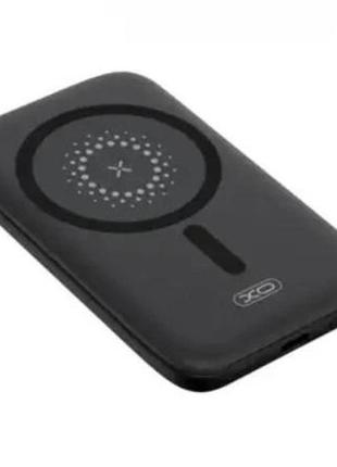 Магсейф аккумулятор беспроводной xo pr153 pd20w magnetic wireless 15w type-c 5000mah