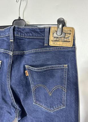 Levi’s 505 c vintage jeans orange tab джинсы4 фото