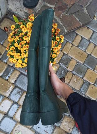 (резиненные) из пены сапоги 36