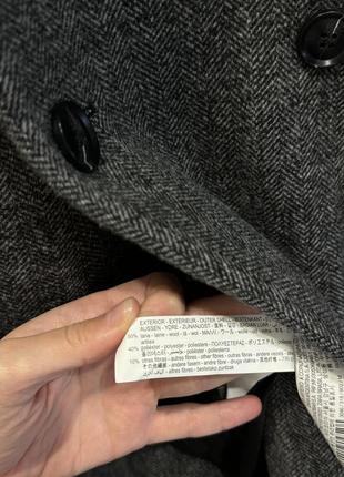 Сіре пальто zara