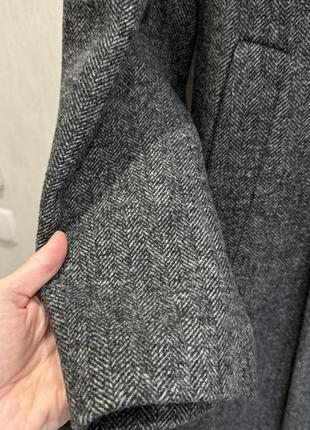 Сіре пальто zara