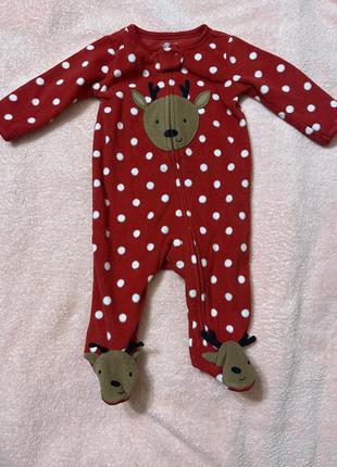 Флисовый человечек carter's 3м