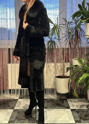 Пальто зимове мутон