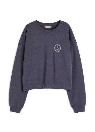 Свитшот свободного кроя h&m