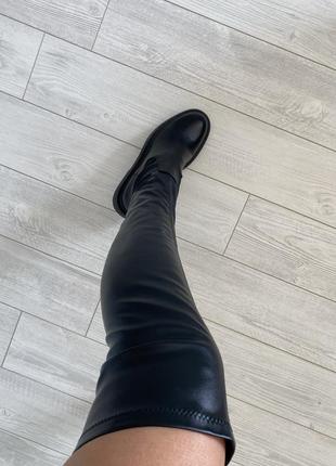 Сапоги, ботфорти zara