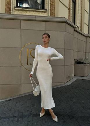 4 кольори! жіноча облягаюча сукня максі з ангори в рубчик, довге трикотажне плаття футляр, приталена, базова, тепла, класична, слім