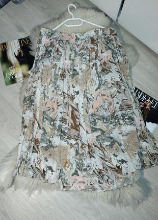 Юбка плиссеровка длинная юбка юбка батал2 фото