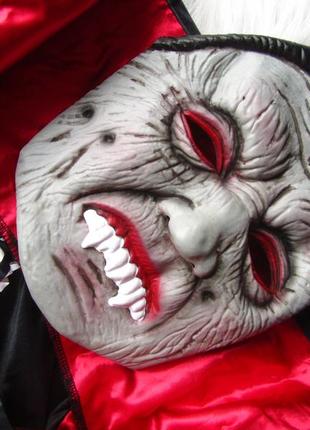 Карнавальный маскарадный костюм дракула вампир носферату упырь с маской halloween...