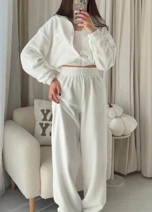 Флисовый женский костюм