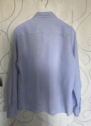 Сорочка massimo dutti 100% льон