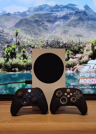 Microsoft xbox series s 512gb з 2-ма геймпадами у чохлах
