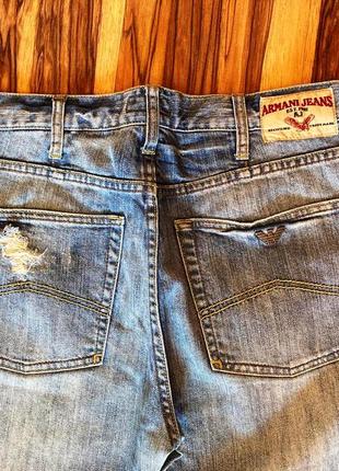 Джинси-бойфренд "armani jeans"- comfort fit-оригінал