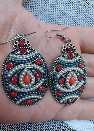 Летние серьги