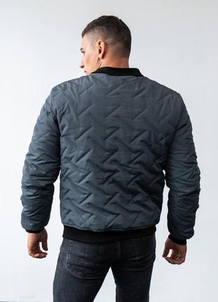 Термо зимній чоловічий бомбер!супер теплий!з відстежним капюшоном!