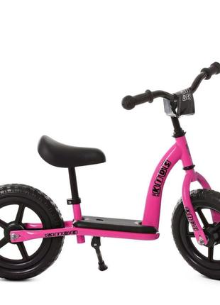 Біговел дитячий profi kids m 5455-4 рожевий, 12 дюймів