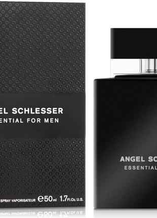 Angel schlesser essential for men - туалетна вода чоловіча - 50 мл - оригінал